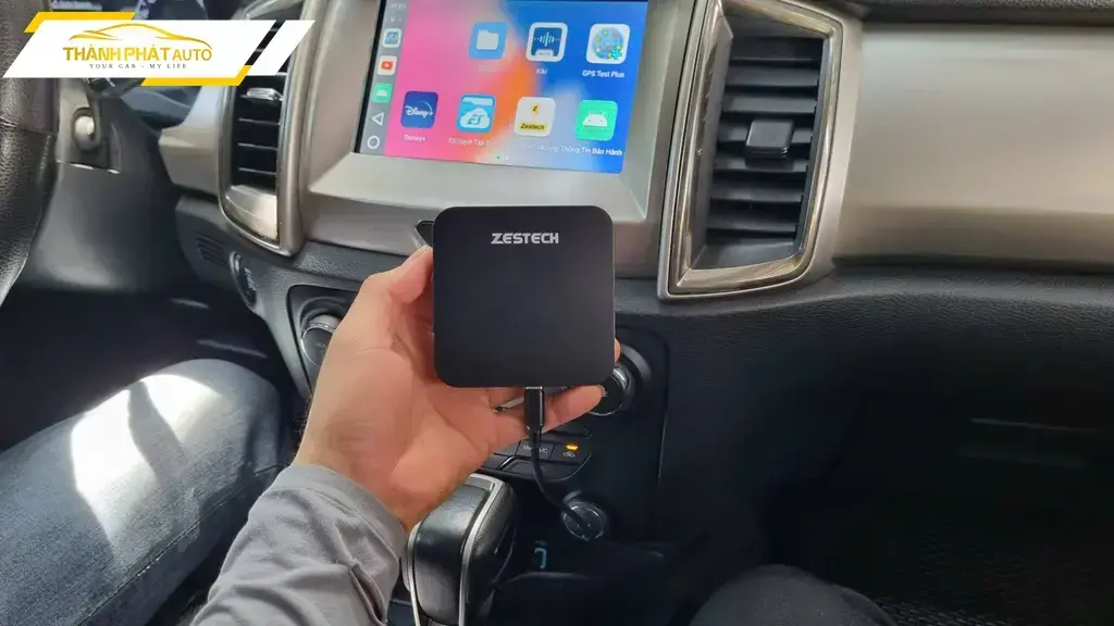 Android Box Ford Everest - Trung Tâm Lắp Đặt Uy Tín Bình Tân TPHCM ảnh thực tế 2
