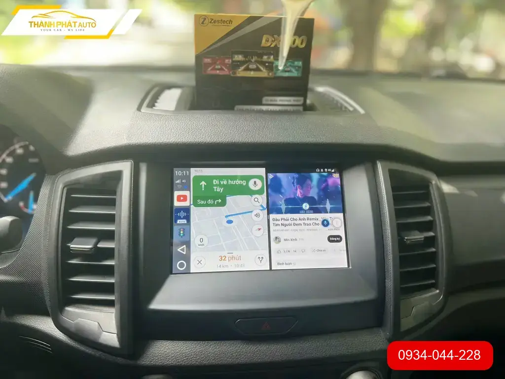 Android Box Ford Ranger 2019 - Trung Tâm Lắp Đặt Uy Tín TPHCM ảnh thực tế 3