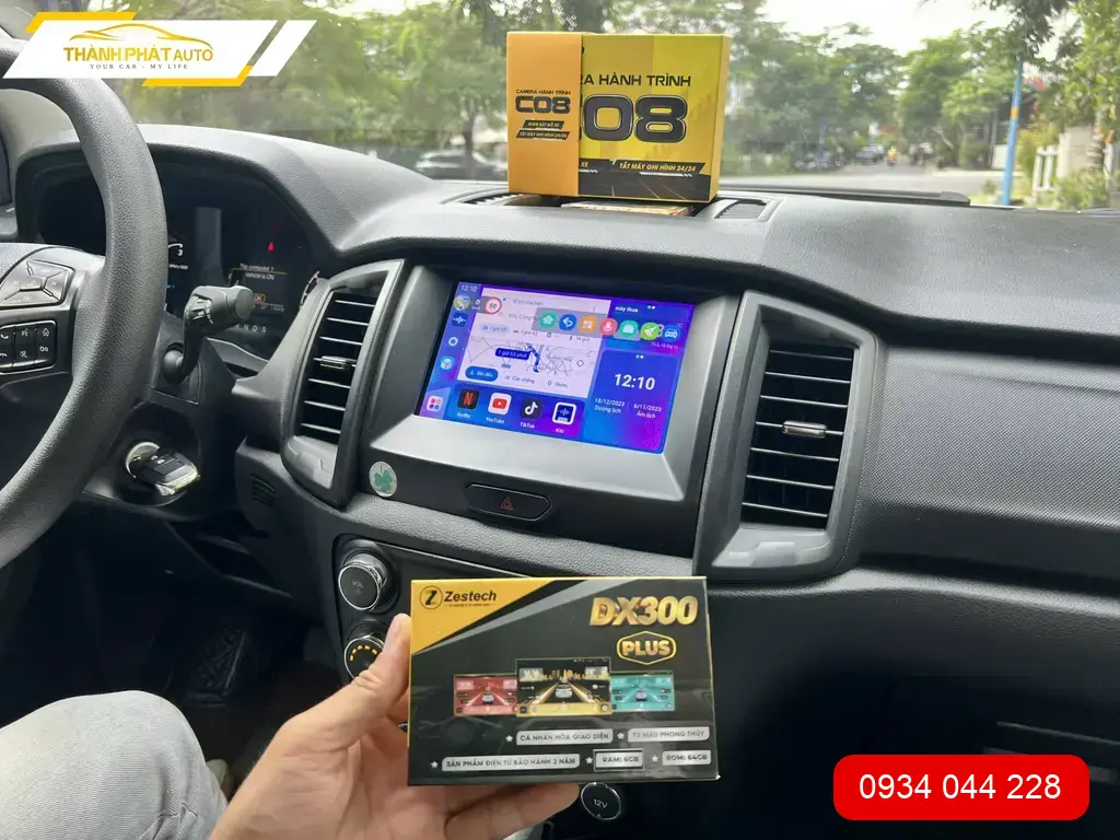 Android Box cho Ford Ranger 2021 - Địa Chỉ Lắp Đặt Uy Tín Giá Tốt Tại TPHCM