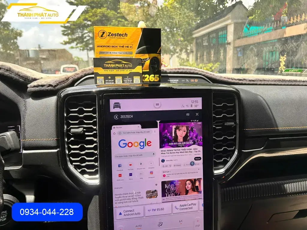 Android Box Ford Ranger Quận 9 - Trung Tâm Gắn Chính Hãng Giá Tốt TPHCM