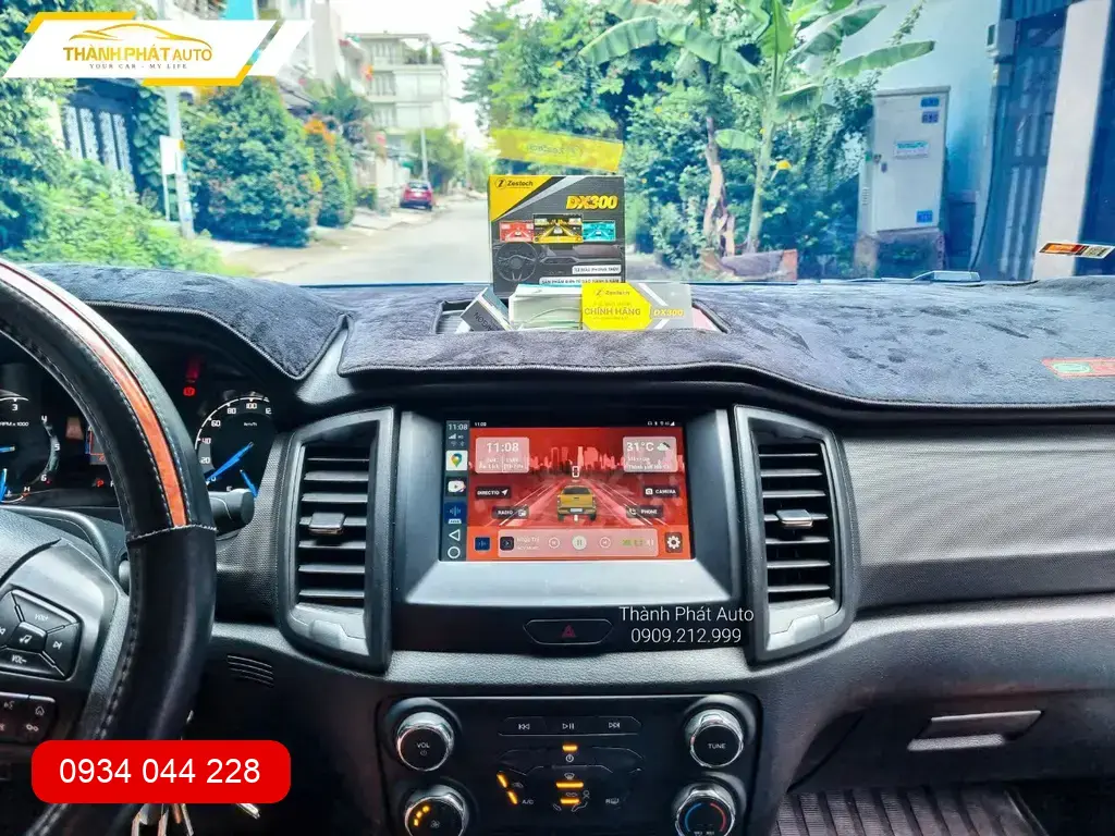 Android Box Ford Ranger 2022 - Trung Tâm Nâng Cấp Uy Tín TPHCM