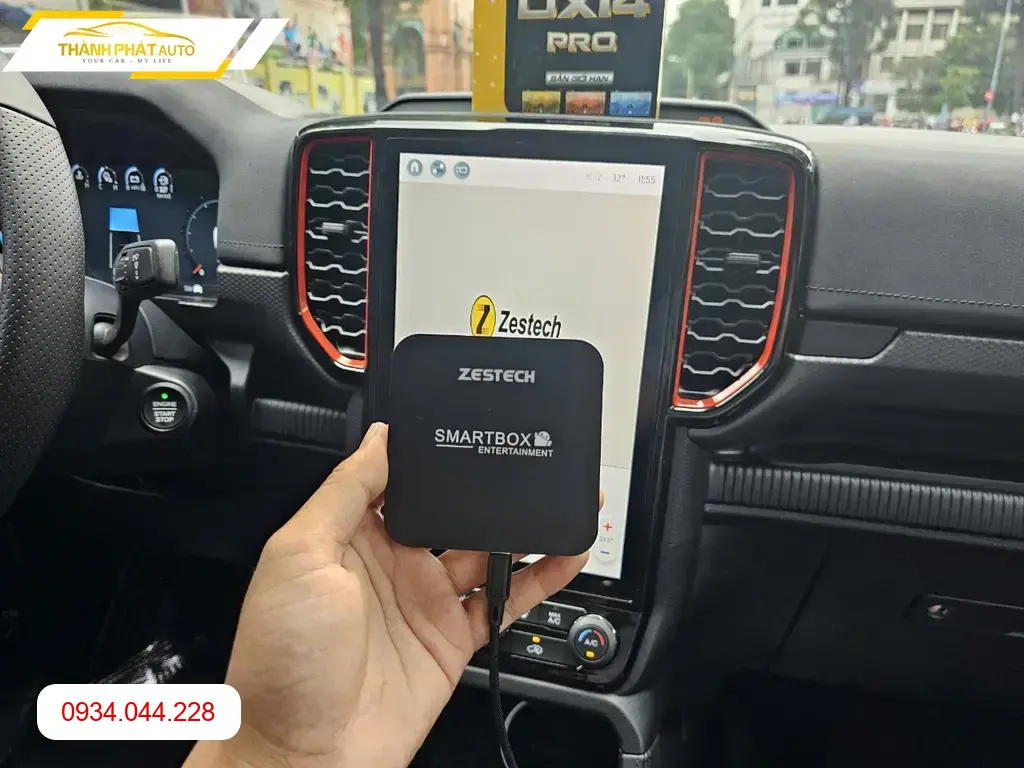 Android Box Ford Ranger Raptor 2025 - Địa Chỉ Gắn Chính Hãng TPHCM