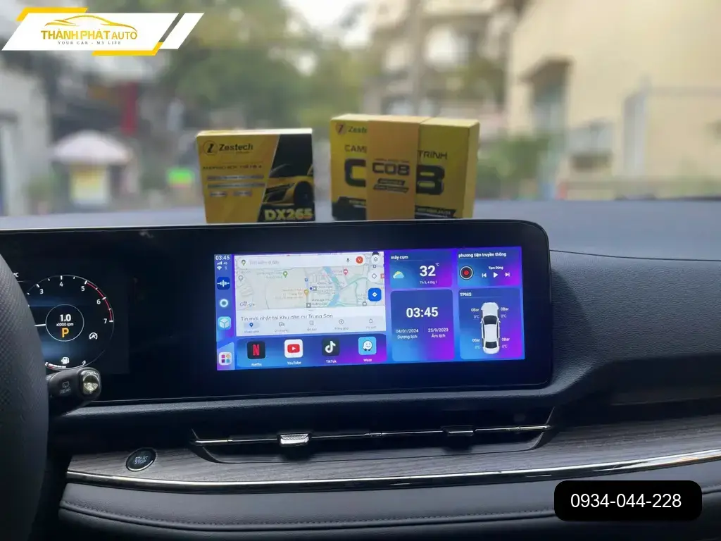 Android Box Ford Territory 2022 - Địa Chỉ Gắn Chính Hãng Giá Tốt TPHCM ảnh thực tế 2