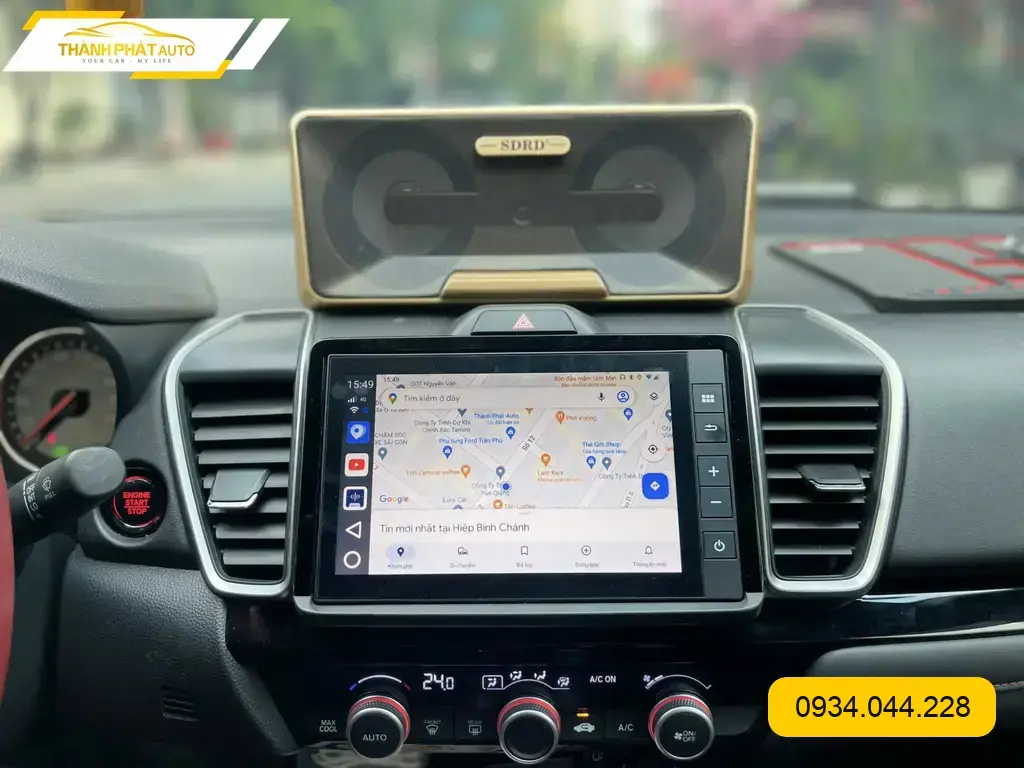 Android Box Thông Minh Honda City 2026 - Địa Chỉ Lắp Đặt Uy Tín TPHCM