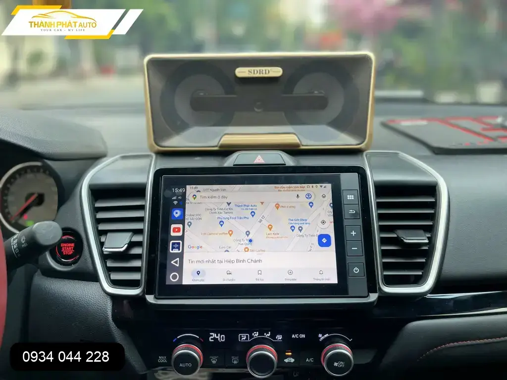 Android Box Zestech cho Honda City ảnh thực tế 3