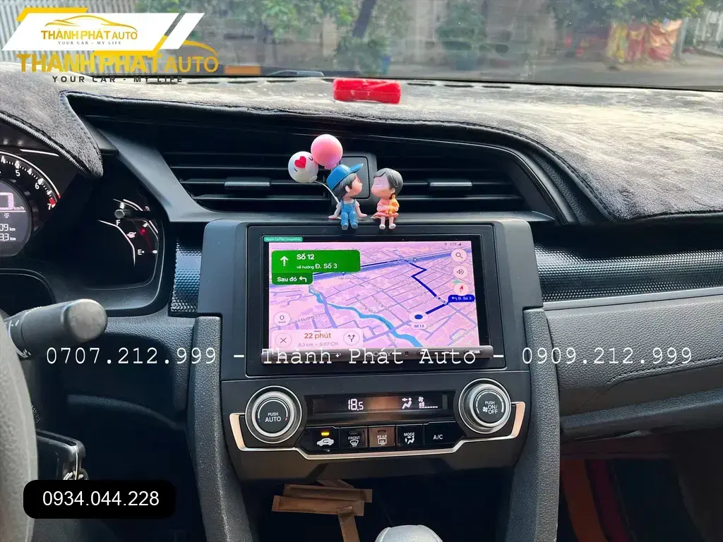 Android Box Honda Civic 2020 - Trung Tâm Gắn Chính Hãng TPHCM ảnh thực tế 2