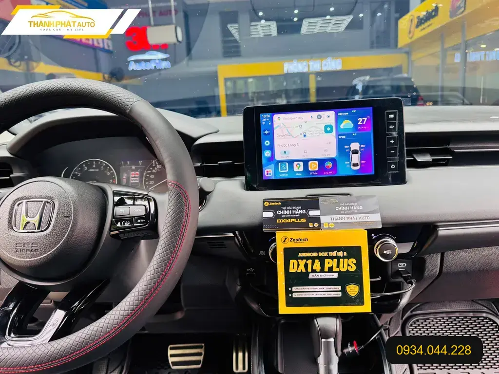 Thiết Bị Android Box Honda HRV 2022 - Địa Chỉ Lắp Đặt Uy Tín Tại TPHCM