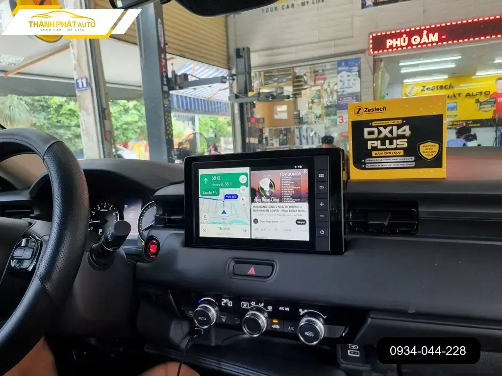 Android Box Biến Màn Hình Zin Honda HRV 2023 - Địa Chỉ Lắp Đặt Uy Tín TPHCM