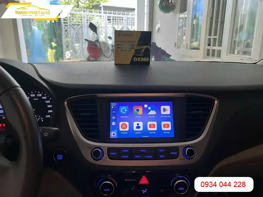 Android Box Hyundai Accent 2019 - Trung Tâm Gắn Chính Hãng TPHCM ảnh thực tế 2