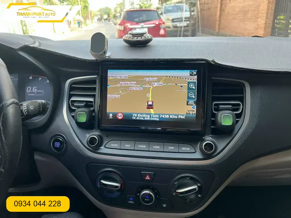 Android Box Hyundai Accent 2021 - Địa Chỉ Lắp Đặt Android Box Uy Tín Tại TP.HCM ảnh thực tế 3