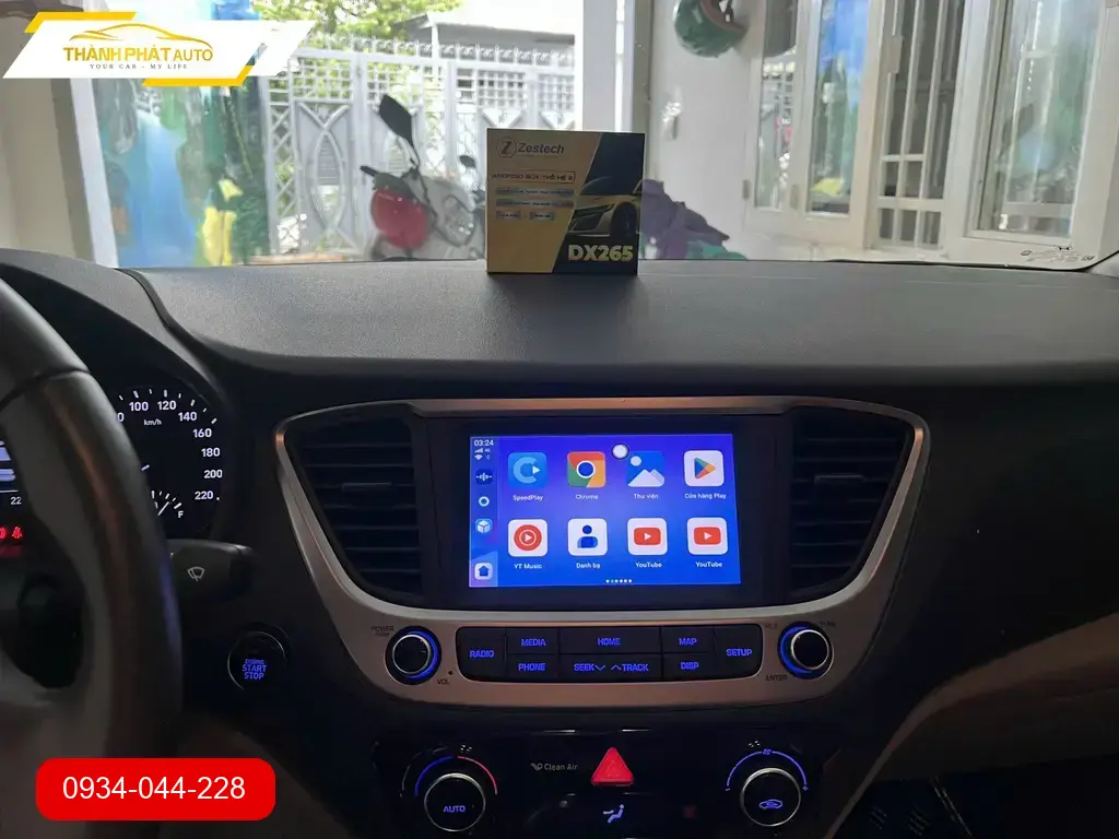 Android Box Zestech Hyundai Accent - Trung Tâm Lắp Đặt Chính Hãng Uy Tín Quận 2