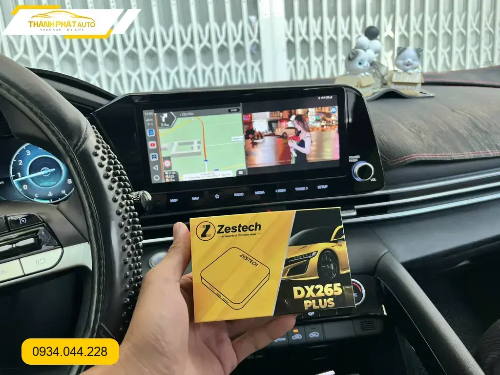 Android Box Hyundai Elantra 2023 - Địa Chỉ Lắp Đặt Uy Tín TPHCM ảnh thực tế 2