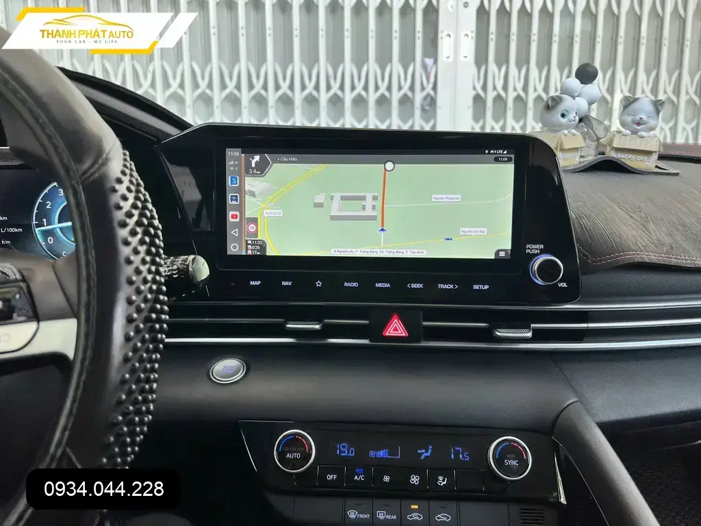 Android Box Hyundai Elantra 2023 - Địa Chỉ Lắp Đặt Uy Tín TPHCM ảnh thực tế 3