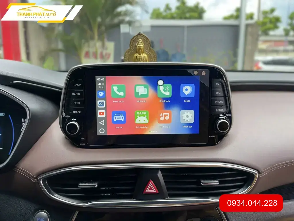 Android Box Hyundai SantaFe 2019 - Trung Tâm Lắp Đặt Uy Tín TPHCM