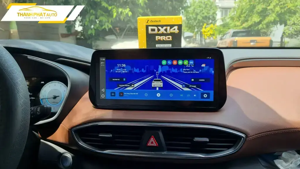 Android Box Hyundai Santa Fe 2024 - Địa Chỉ Lắp Đặt Uy Tín TPHCM