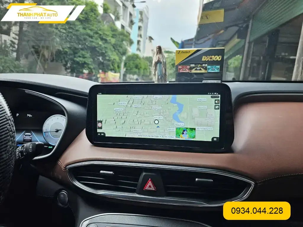 Android Box Hyundai Santa Fe 2024 - Địa Chỉ Lắp Đặt Uy Tín TPHCM ảnh thực tế 2