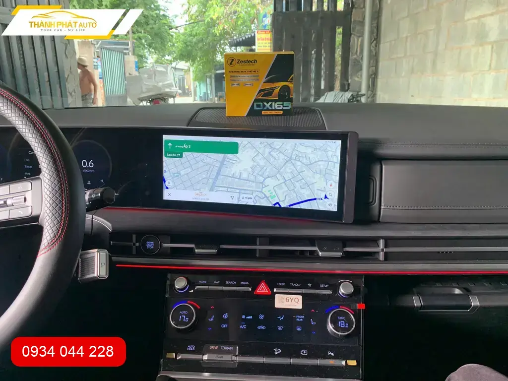 Android Box Hyundai Santafe 2025 - Trung Tâm Lắp Đặt Chính Hãng TPHCM ảnh thực tế 2