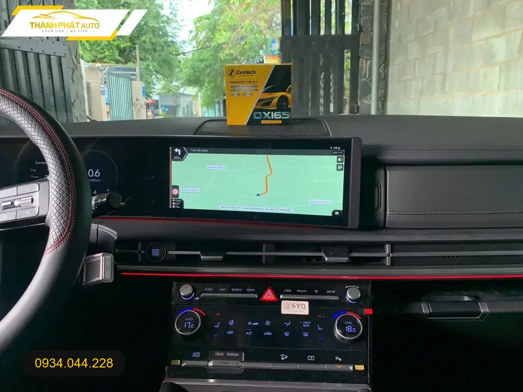 Android Box Hyundai Santafe 2025 - Trung Tâm Lắp Đặt Chính Hãng TPHCM ảnh thực tế 3
