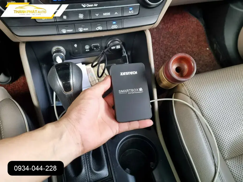 Android Box Hyundai Tucson 2019 - Trung Tâm Lắp Đặt Uy Tín TPHCM ảnh thực tế 3