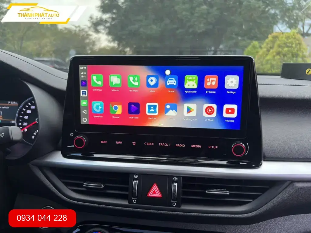 Android Box Kia K3 - Địa Chỉ Lắp Đặt Chính Hãng Uy Tín Tại Hóc Môn TPHCM ảnh thực tế 2