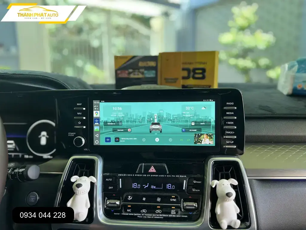 Android Box Kia Sorento 2023 - Trung Tâm Lắp Đặt Chính Hãng TPHCM