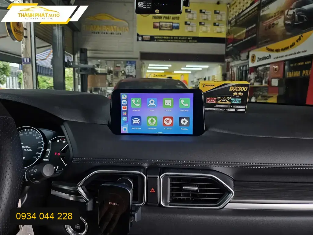 Android Box Cho Xe Mazda CX5 - Trung Tâm Gắn Uy Tín Giá Tốt Tân Bình TPHCM ảnh thực tế 2