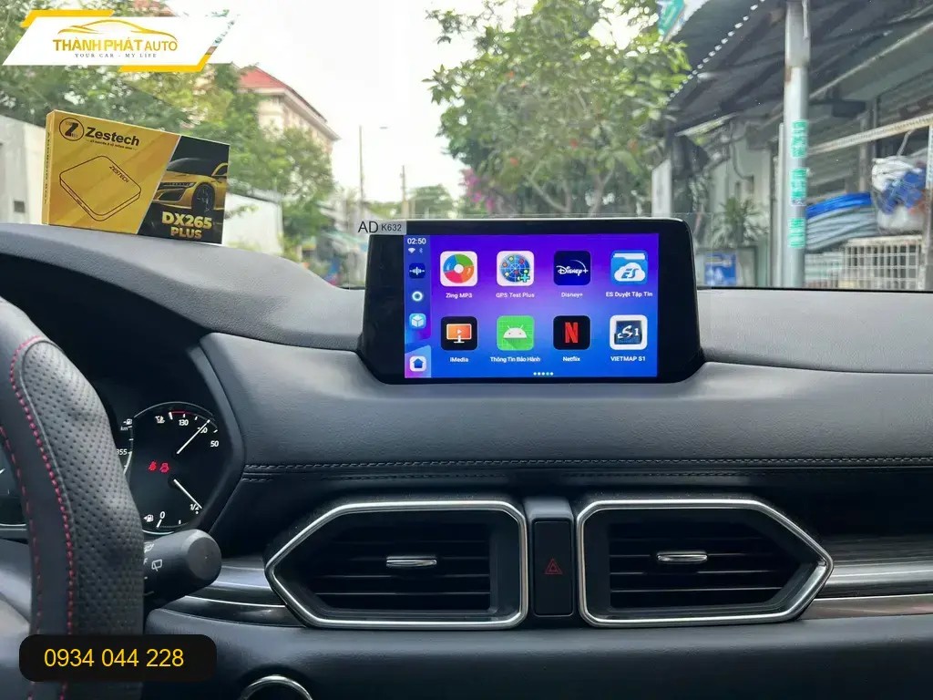 Android Box Cho Xe Mazda CX5 - Trung Tâm Gắn Uy Tín Giá Tốt Tân Bình TPHCM ảnh thực tế 3