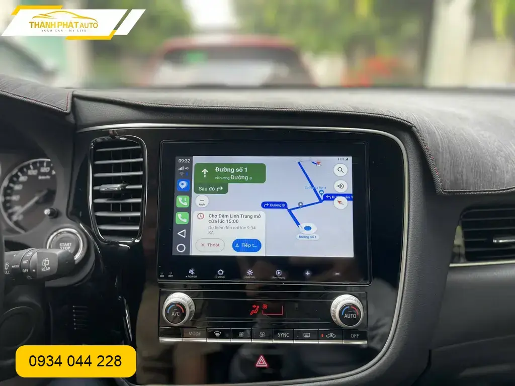 Android Box Mitsubishi Outlander - Địa Chỉ Gắn Chính Hãng Bình Chánh TPHCM