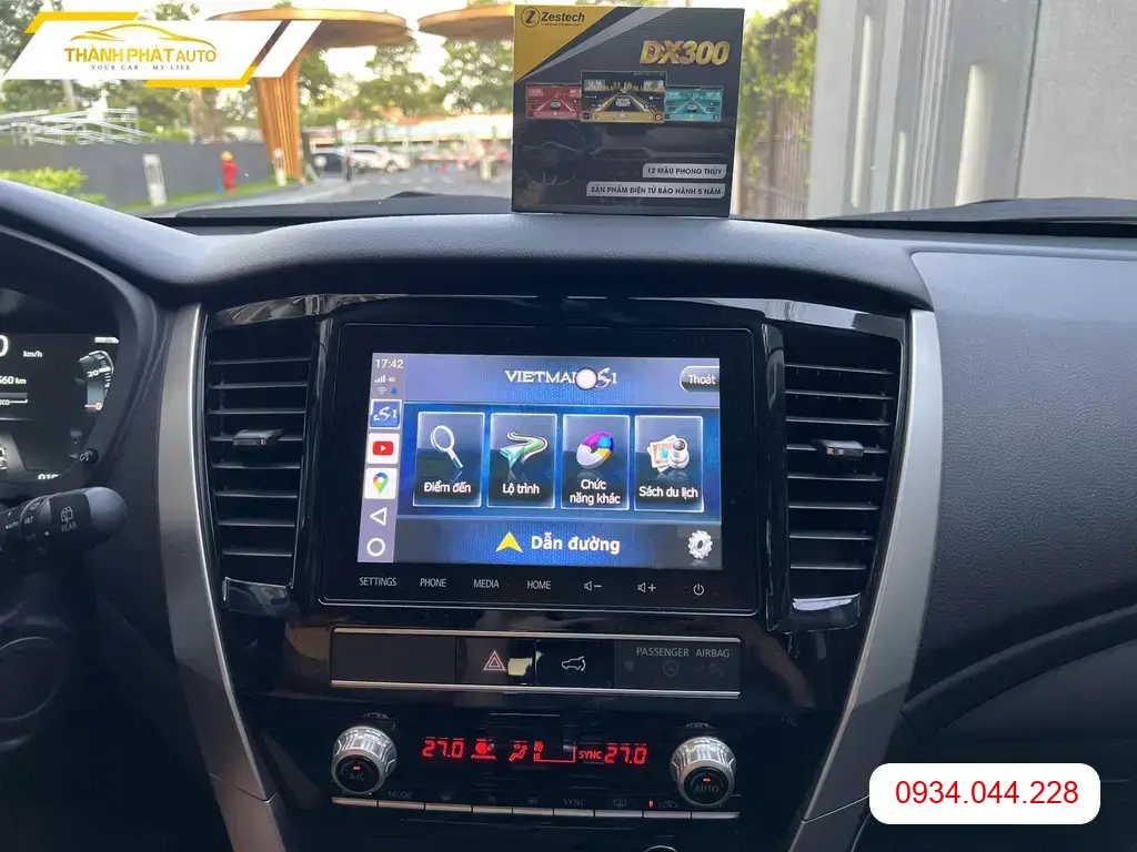 Android Box Mitsubishi Pajero 2021 - Trung Tâm Lắp Đặt Chính Hãng TPHCM
