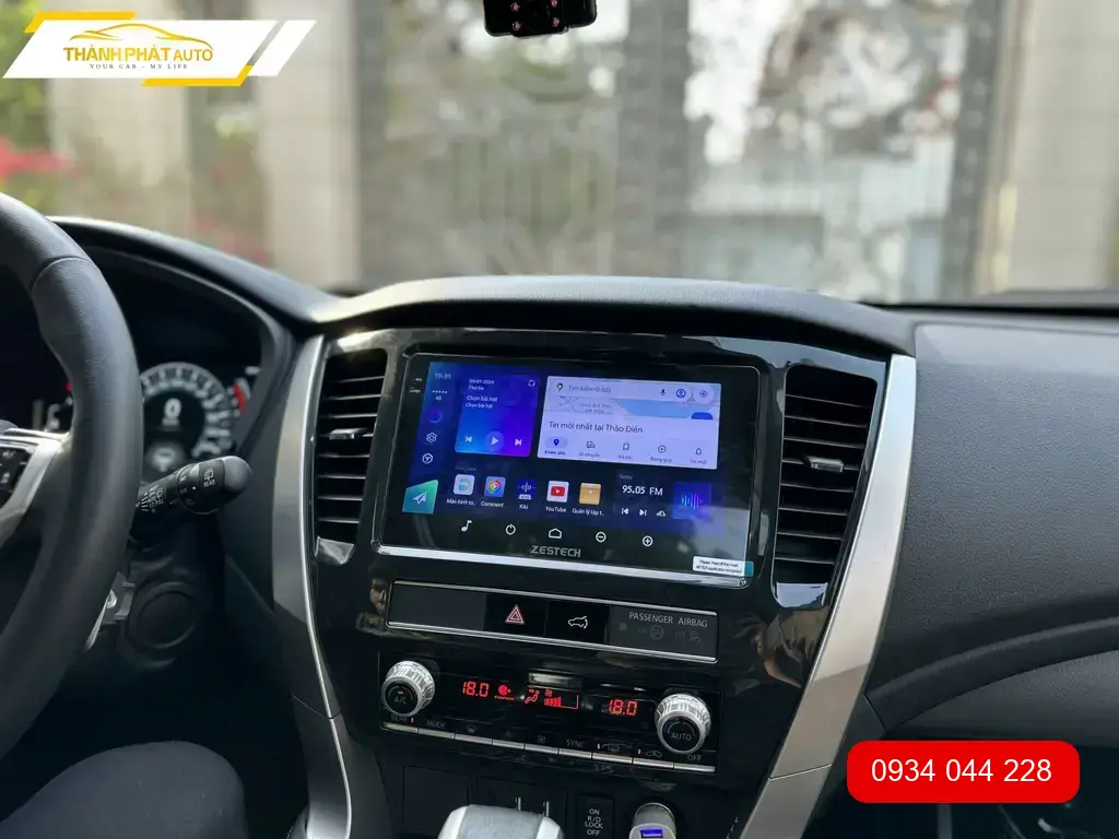 Nâng Cấp Android Box Mitsubishi Pajero - Địa Chỉ Uy Tín Cần Giờ TPHCM