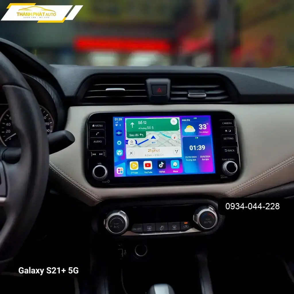 Android Box Nissan Almera 2025 - Địa Chỉ Lắp Đặt Chính Hãng Giá Tốt TPHCM ảnh thực tế 2