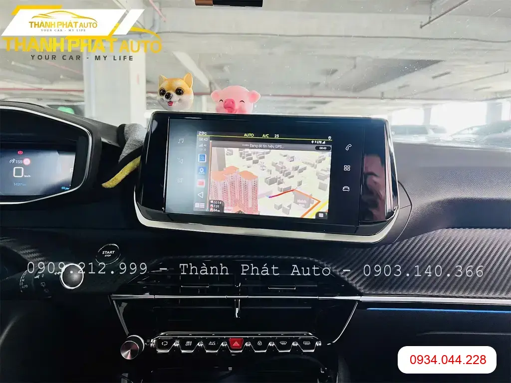 Android Box Thông Minh Peugeot 2008 2021 - Trung Tâm Lắp Đặt Uy Tín TPHCM