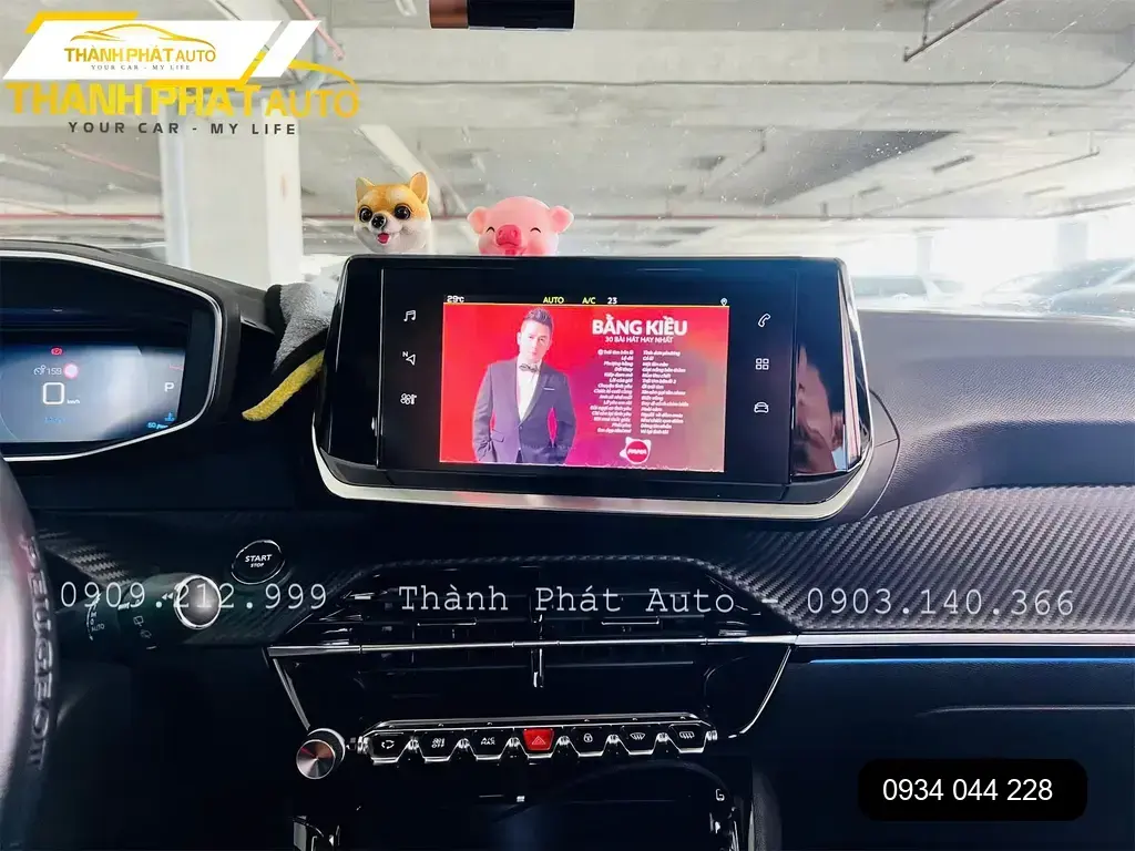 Android Box Thông Minh Peugeot 2008 2021 - Trung Tâm Lắp Đặt Uy Tín TPHCM ảnh thực tế 2