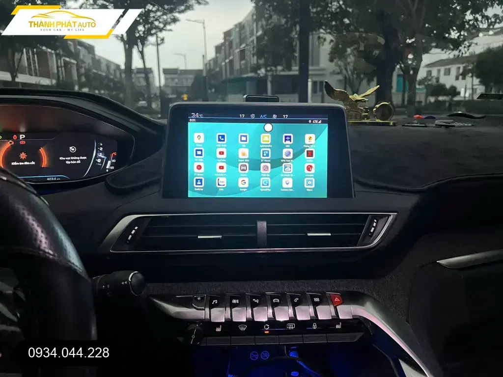 Android Box Peugeot 3008 2020 - Địa Chỉ Lắp Đặt Chính Hãng, Giá Tốt Tại TPHCM