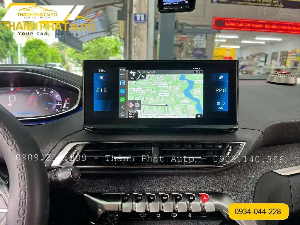 Android Box Peugeot 5008 - Địa Chỉ Gắn Android Box Chính Hãng Uy Tín TPHCM