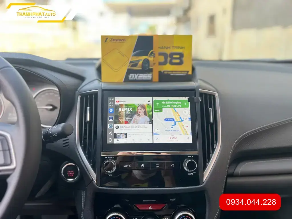 Android Box Subaru Forester 2021 - Trung Tâm Lắp Đặt Uy Tín TPHCM