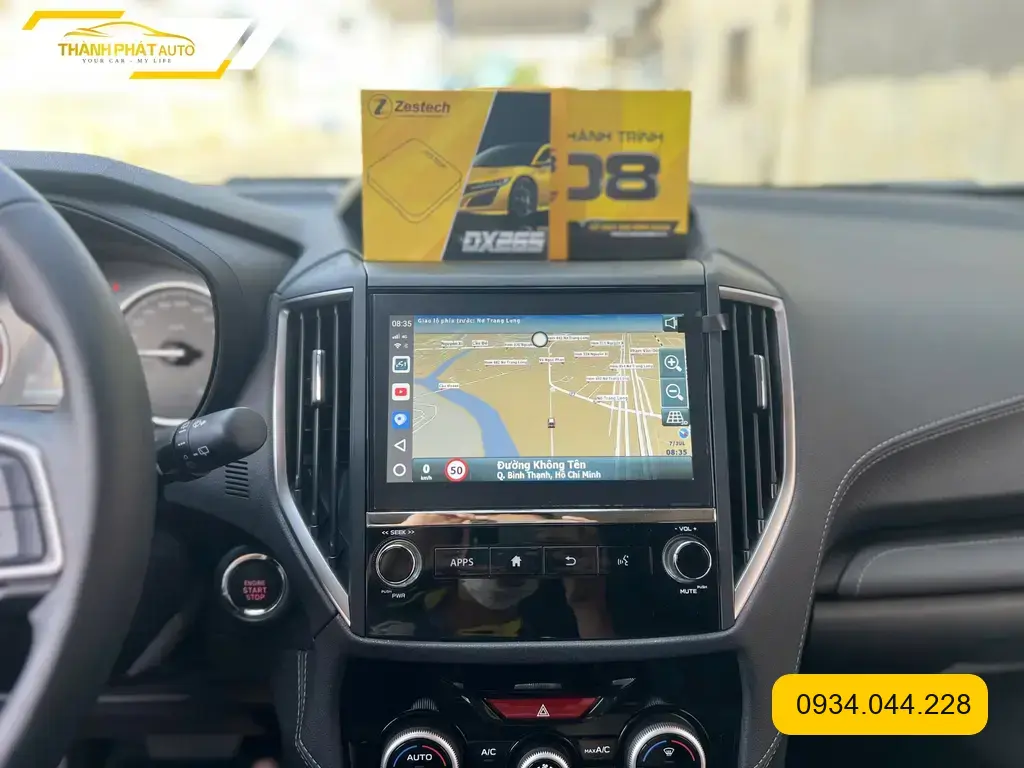 Hộp Android Cho Xe Subaru Forester 2023 - Địa Chỉ Lắp Đặt Chính Hãng Giá Tốt TPHCM ảnh thực tế 2
