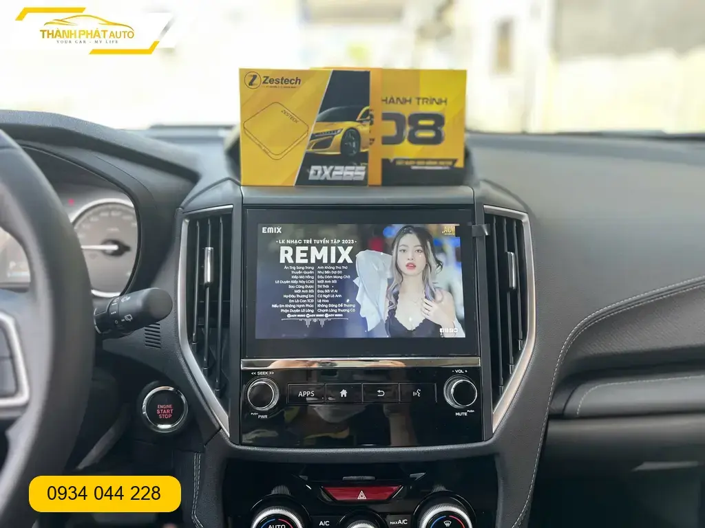 Hộp Android Cho Xe Subaru Forester 2023 - Địa Chỉ Lắp Đặt Chính Hãng Giá Tốt TPHCM ảnh thực tế 3