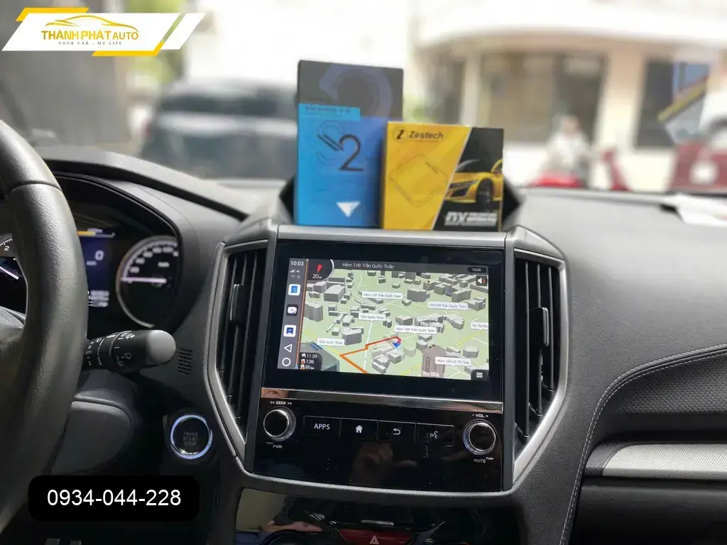 Android Box Subaru Forester - Địa Chỉ Lắp Đặt Chính Hãng Tân Bình TPHCM