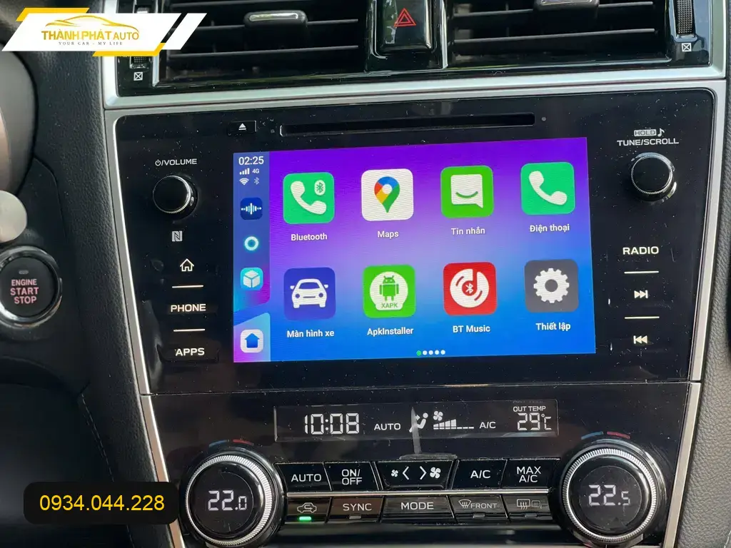 Android Box Subaru Outback 2021 - Địa Chỉ Lắp Đặt Uy Tín Giá Tốt TPHCM ảnh thực tế 2
