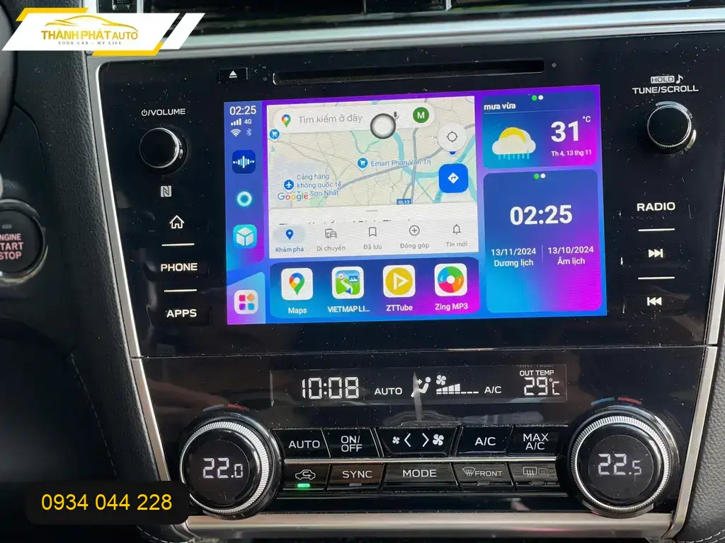 Android Box Subaru Outback 2023 | Nâng Cấp Chính Hãng Uy Tín TPHCM ảnh thực tế 3