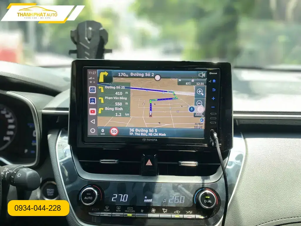 Android Box Toyota Corolla Cross 2024 - Địa Chỉ Gắn Chính Hãng TPHCM