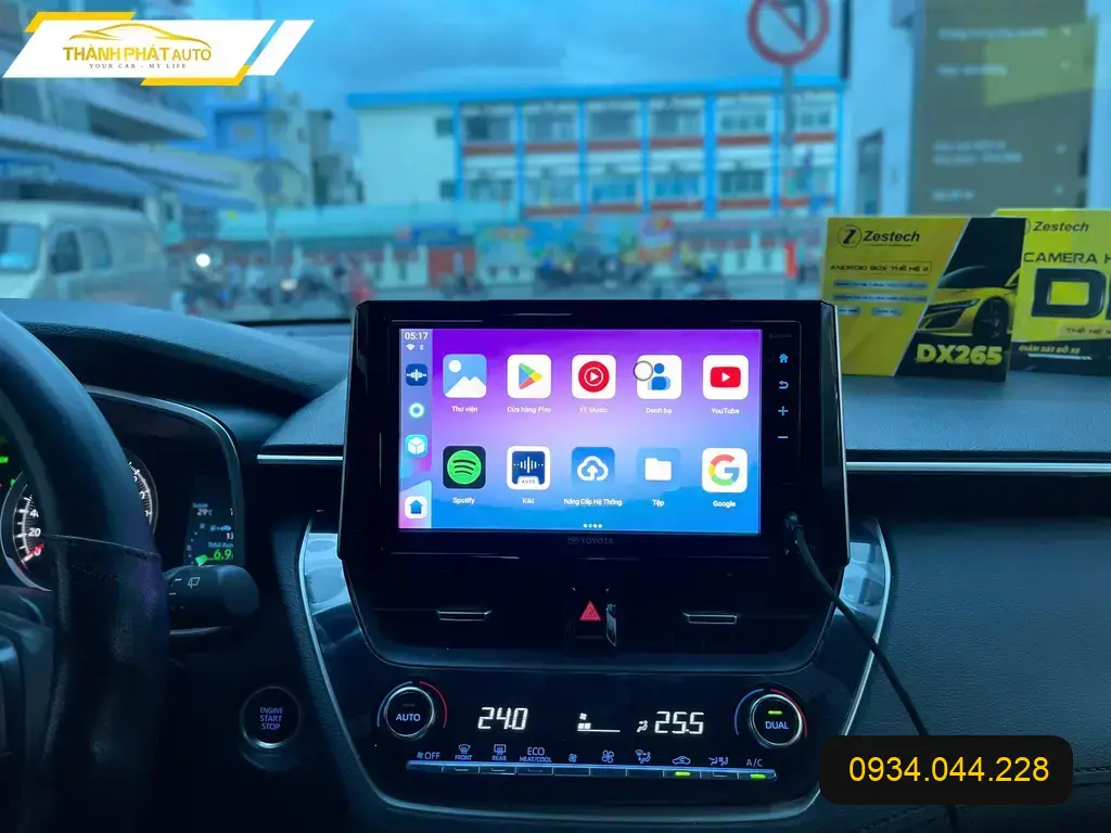 Android Box Toyota Corolla Cross - Địa Chỉ Gắn Uy Tín Bình Tân TPHCM