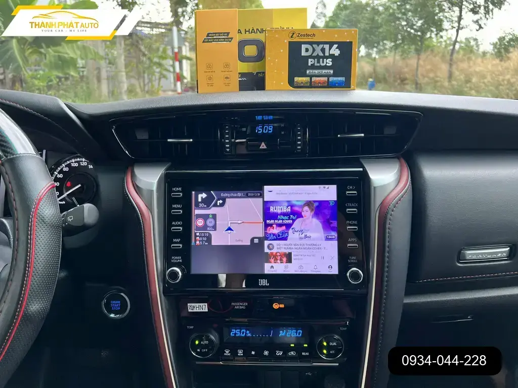 Android Box Toyota Fortuner 2021 - Địa Chỉ Lắp Đặt Chính Hãng TPHCM Giá Tốt