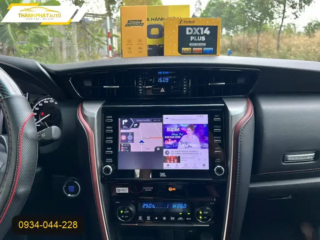Android Box Toyota Fortuner - Địa Chỉ Lắp Đặt Chính Hãng Giá Tốt TPHCM