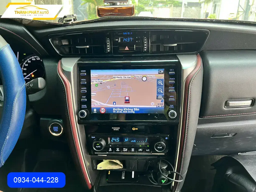 Android Box Toyota Fortuner - Địa Chỉ Lắp Đặt Chính Hãng Giá Tốt TPHCM ảnh thực tế 2