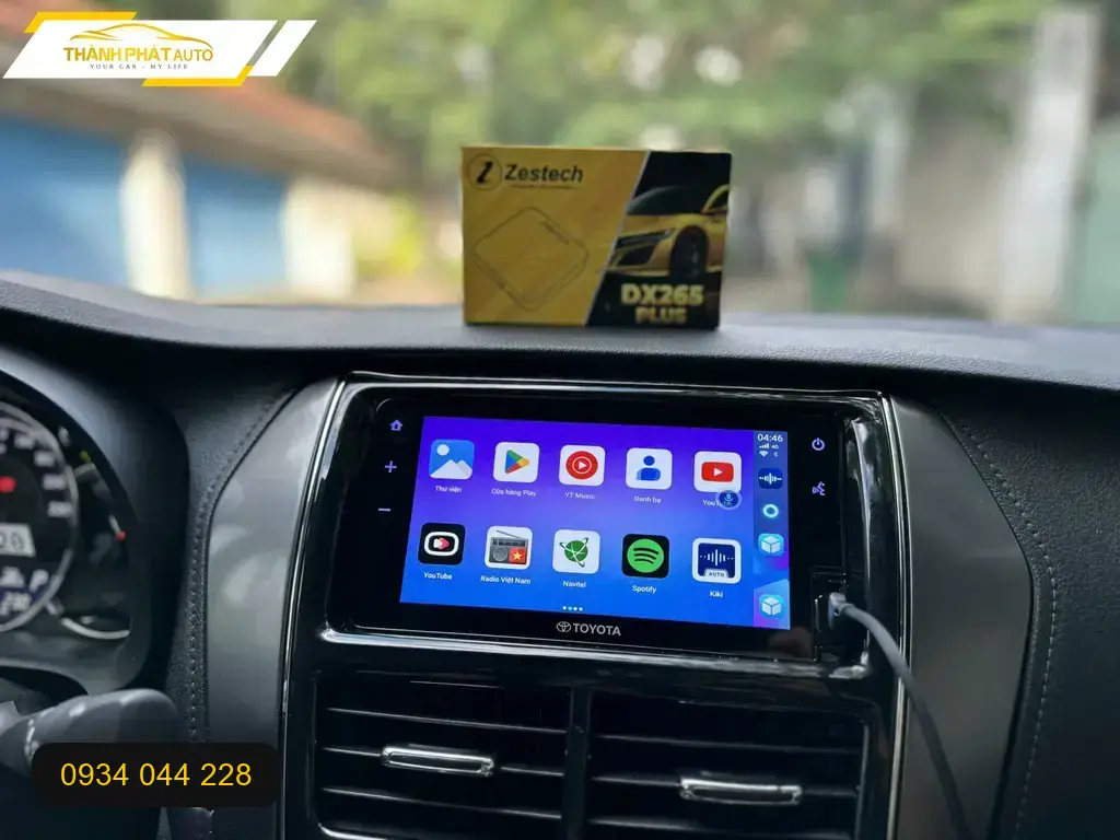 Android Box Toyota Vios 2026 - Trung Tâm Lắp Đặt Chính Hãng TPHCM
