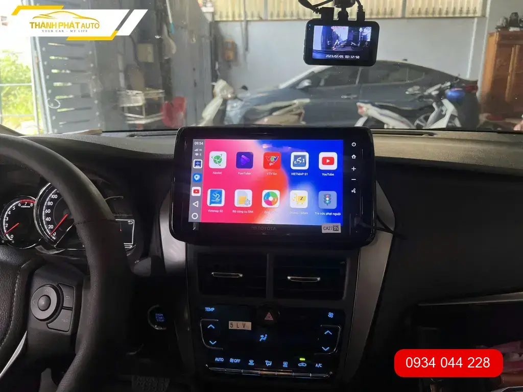 Android Box Toyota Vios 2026 - Trung Tâm Lắp Đặt Chính Hãng TPHCM ảnh thực tế 3