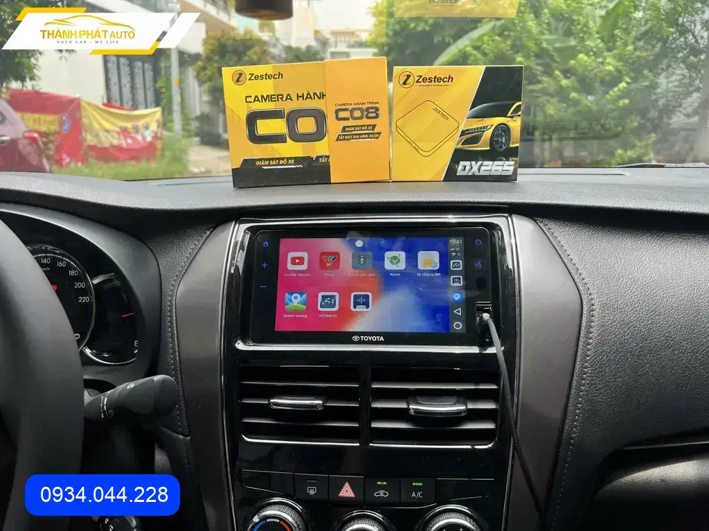 Android Box Cho Toyota Vios - Trung Tâm Lắp Đặt Uy Tín Giá Tốt TPHCM ảnh thực tế 3
