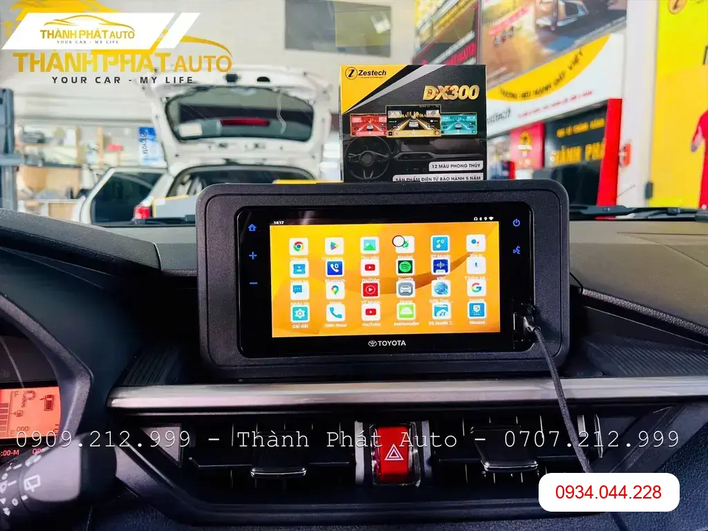 Android Box Toyota Wigo 2024 - Địa Chỉ Lắp Đặt Uy Tín TPHCM